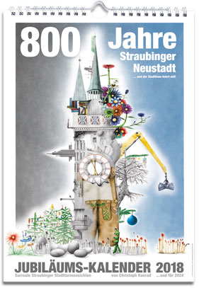 Straubinger Stadtturm Kalender 2018